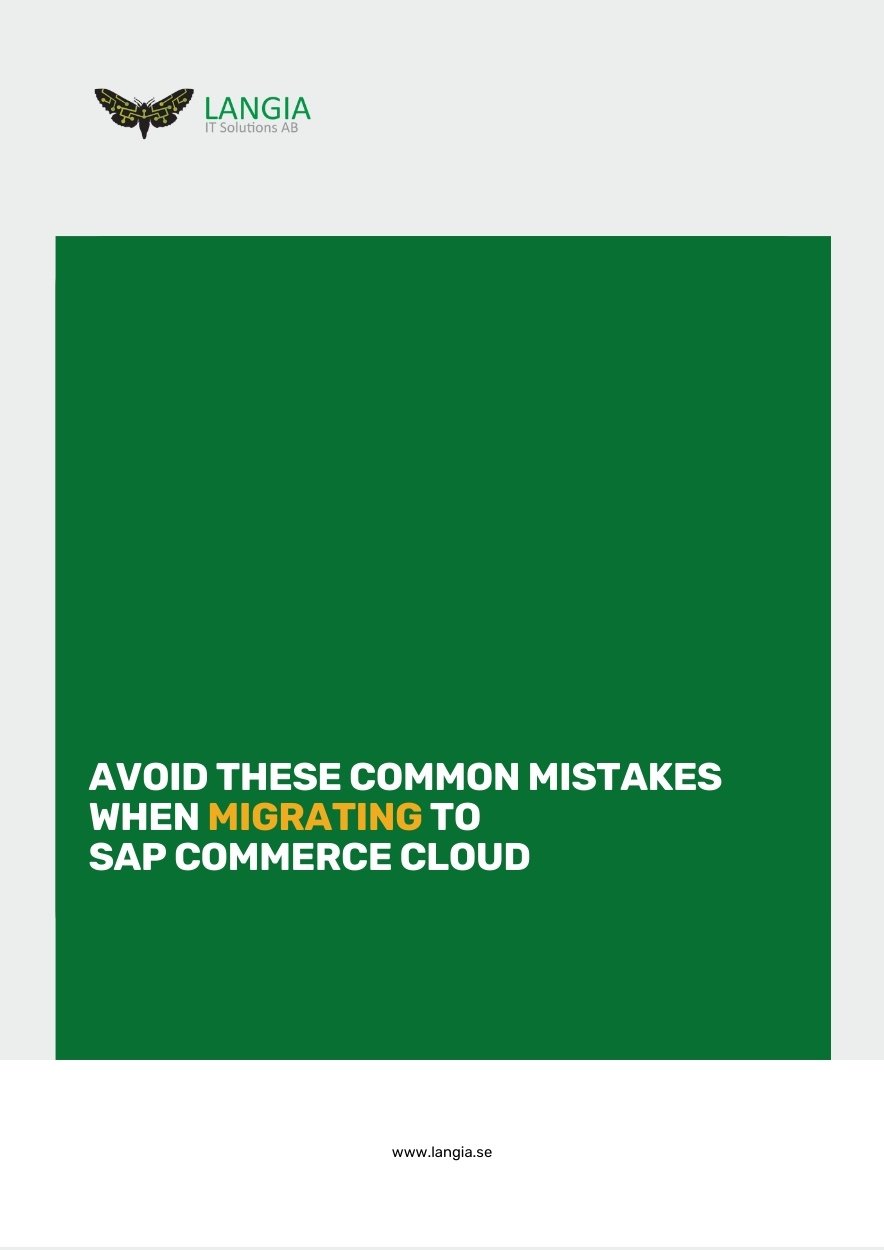 Avoid these Common Mistakes when Migrating to SAP Commerce Cloud