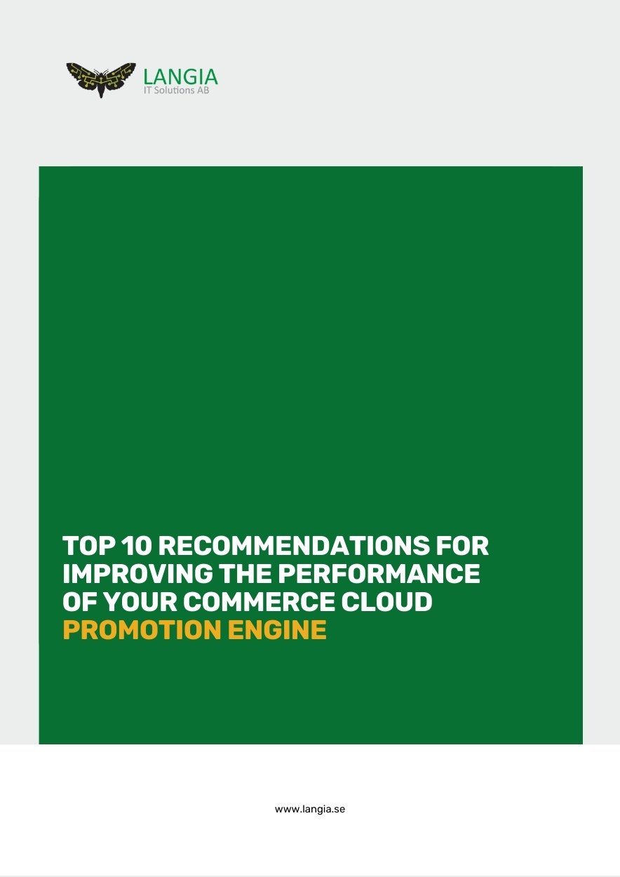 Top 10 Recommendations for Improving the Performance of Your Commerce Cloud Promotion Engine